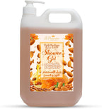 ECOLYTE+ Shower Gel, La Parisienne Premium Luxury (Almond & Honey, 5 Liter) — front product image
