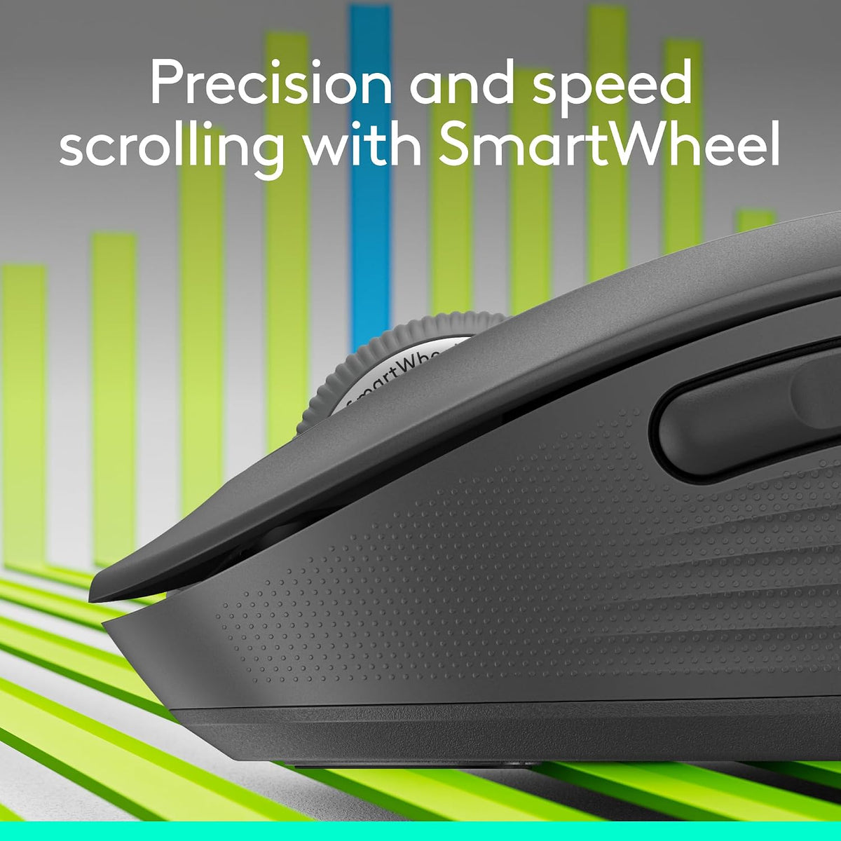 Logitech M650 L Wireless Mouse — Graphite