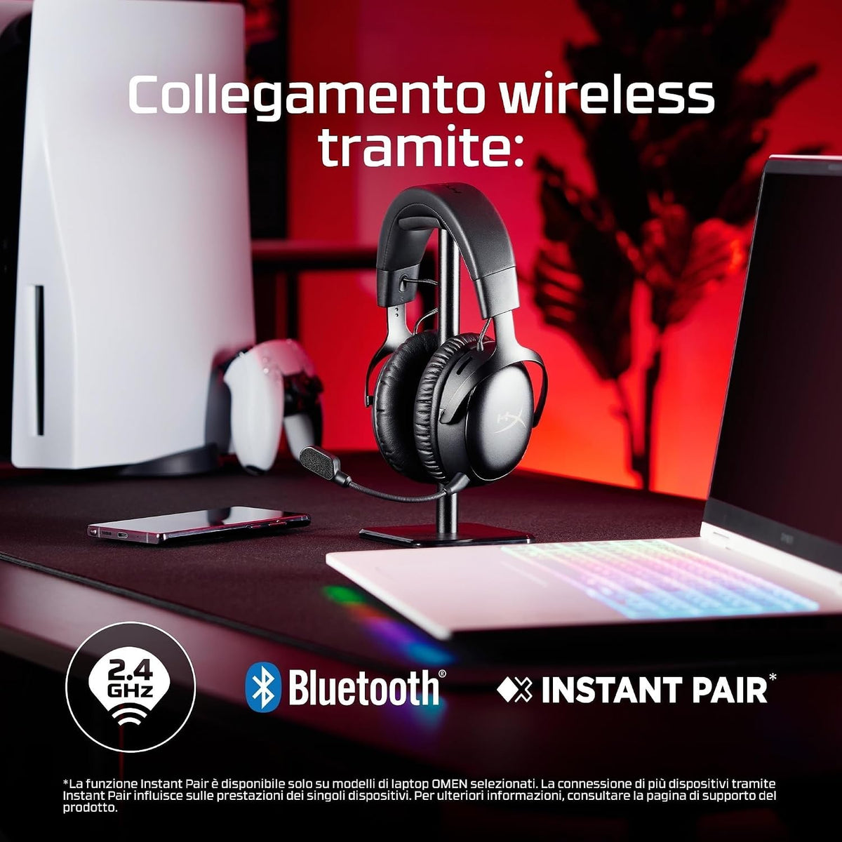 HyperX Cloud III S — white — product image 4