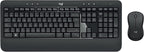 Logitech MK540 Keyboard and Mouse Combo — Black