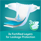 Pampers Rash Protection Aloe Taped Diapers, 9-14kg, Size 4, Box 120 Count