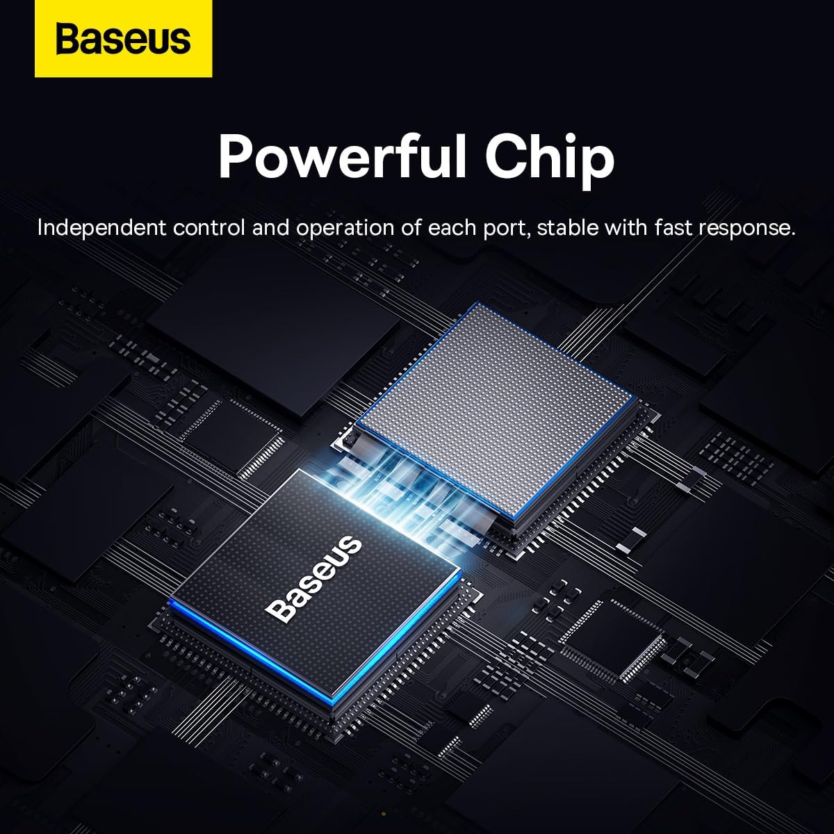 Baseus 4 In 1 Port USB C Hub To USB 3.0 Extension — 4-in-1-USB-FS — Grey