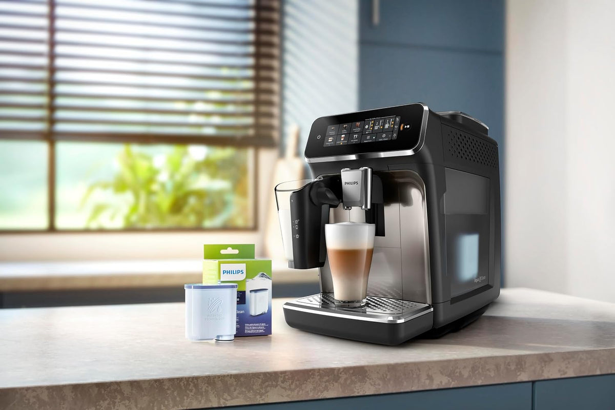 Philips EP3347/90 Espresso Machine + Extra Aqua Filter Bundle — Black