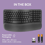 Logitech Wave Keys Keyboard — Graphite