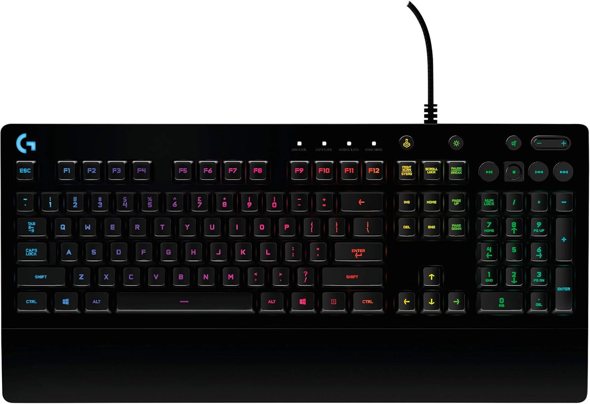 Logitech G213 Gaming Keyboard — Black