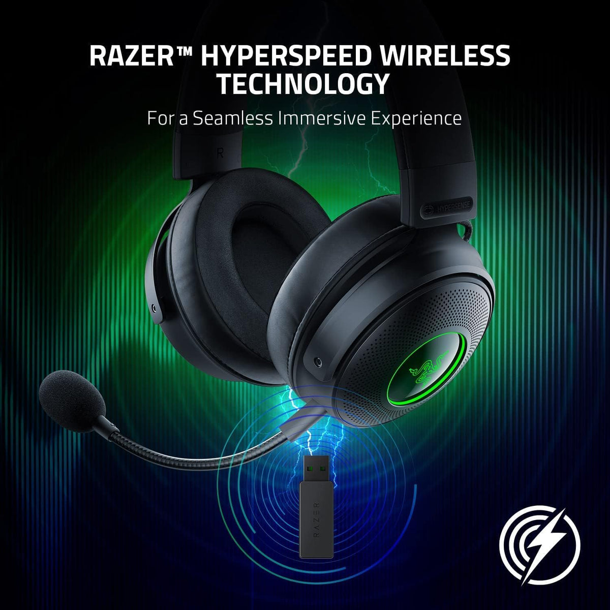 Razer Kraken V3 Pro Wireless Gaming Headset — Black — product image 6