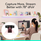 Logitech C922 Webcam — Black
