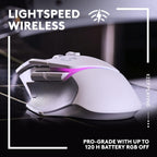 Logitech G502 X PLUS Wireless Gaming Mouse — White
