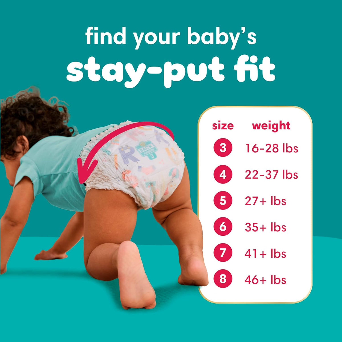 Pampers Diapers Size 4, 21 Count - Pull On Cruisers 360 Fit Disposable Baby Diapers with Stretchy Waistband, Jumbo Pack (Packaging May Vary)