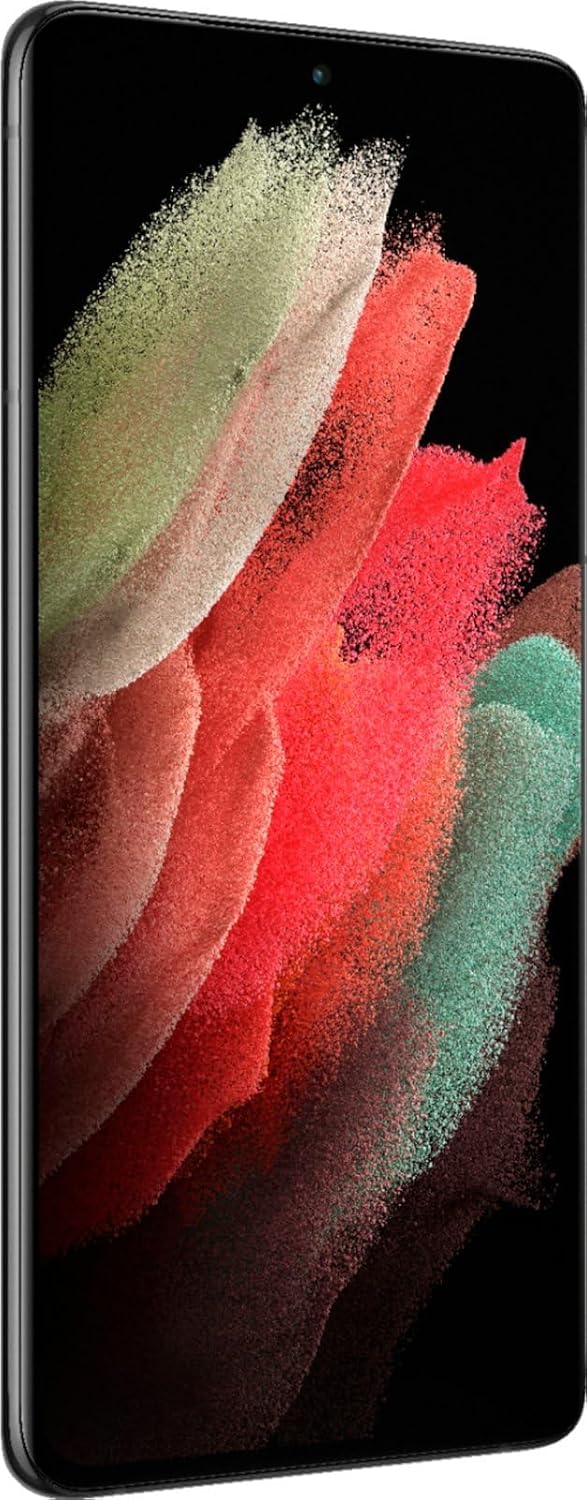 SAMSUNG (Refurbished) Galaxy S21 Ultra 5G (SM-G998U1 256GB 12GB RAM, Phantom Black)