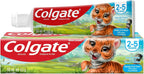 Colgate Toothpaste Kids Bubble Fruit, Fluoride Toothpaste, 2-5 years, 4x50ml, 4 Pack — additional product view 2