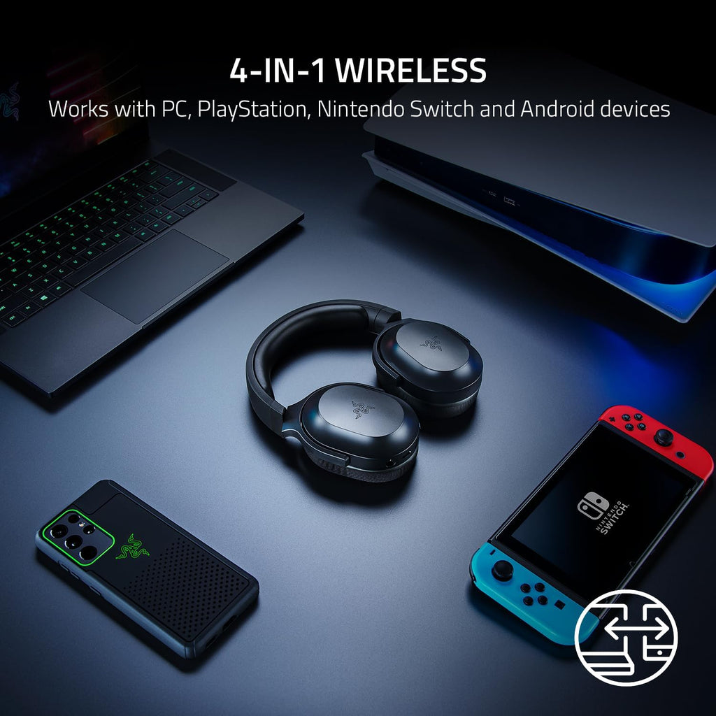 Razer Barracuda X Wireless Gaming & Mobile Headset (PC, Playstation, Switch, Android, iOS) — Black — product image 2