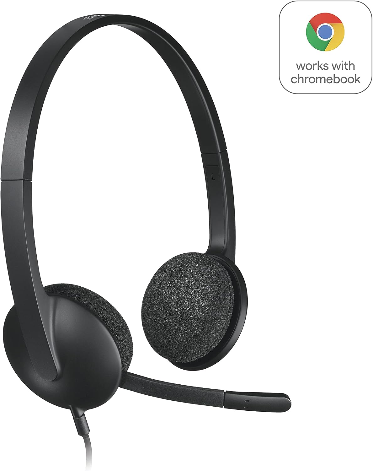 Logitech H340 Headset and C270 Webcam Bundle — Grey