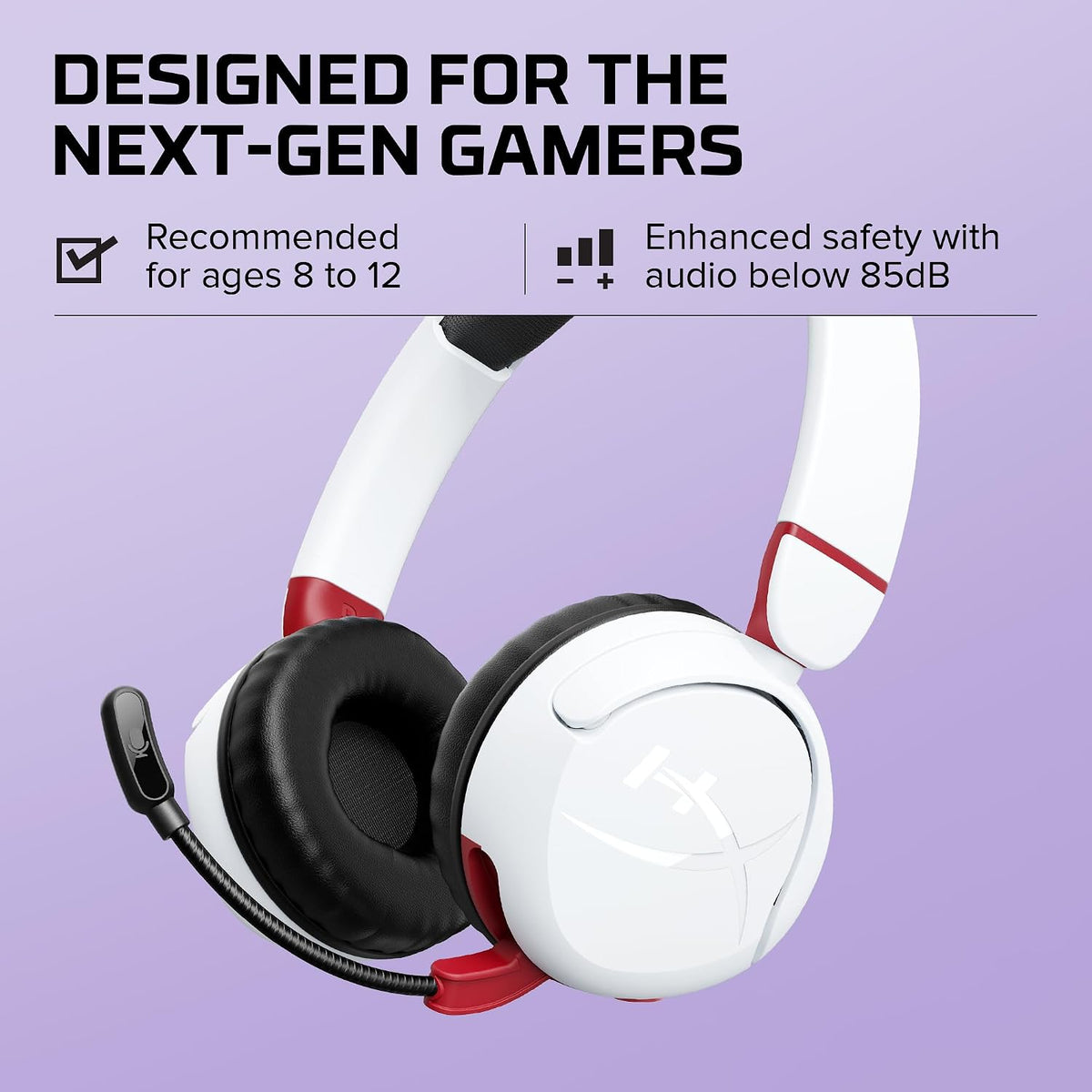 HyperX Cloud Mini Wireless WHT Headset — White — product image 2