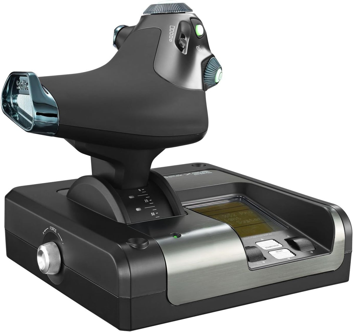 Logitech X52 Pro Flight Controller — Black/Silver