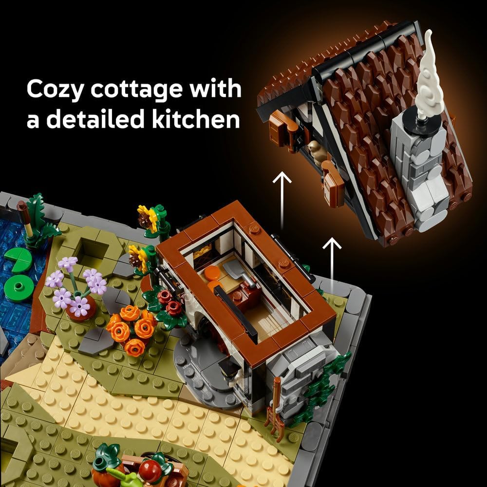 LEGO Icons Autumn Cottage Garden 11372 — image 4