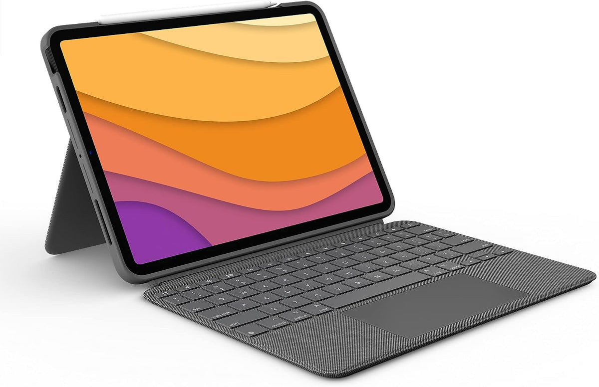 Logitech Combo Touch Keyboard Case for iPad Pro 12.9-inch 5th / 6th Gen — Graphite