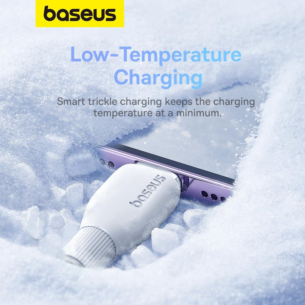 Baseus Pudding USB-C to Lightning Cable 20W — 1.2m — White