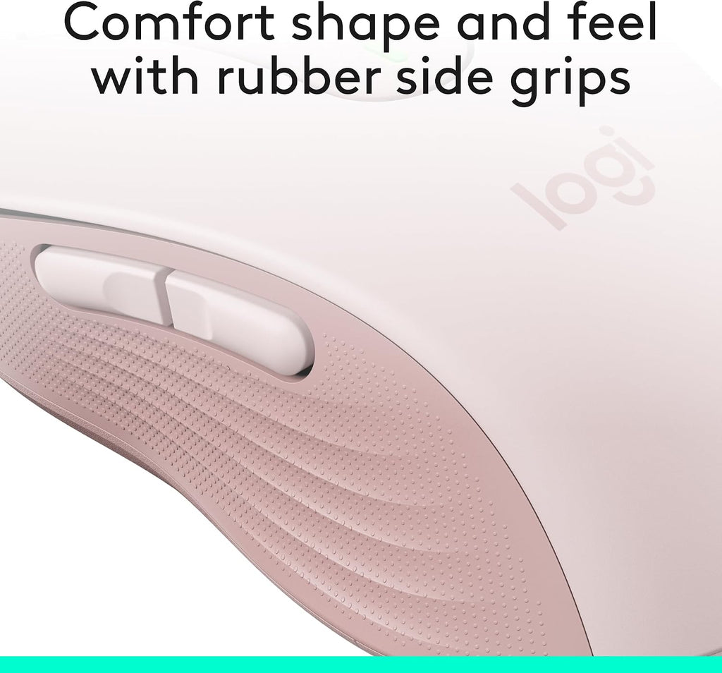 Logitech M650 Wireless Mouse — Rose