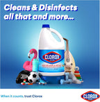 Clorox Liquid Bleach 3.78L, Kills 99.9% of Viruses and Bacteria, 48 Hours Prevents Bacteria Growth, Removes Stains — additional view 5