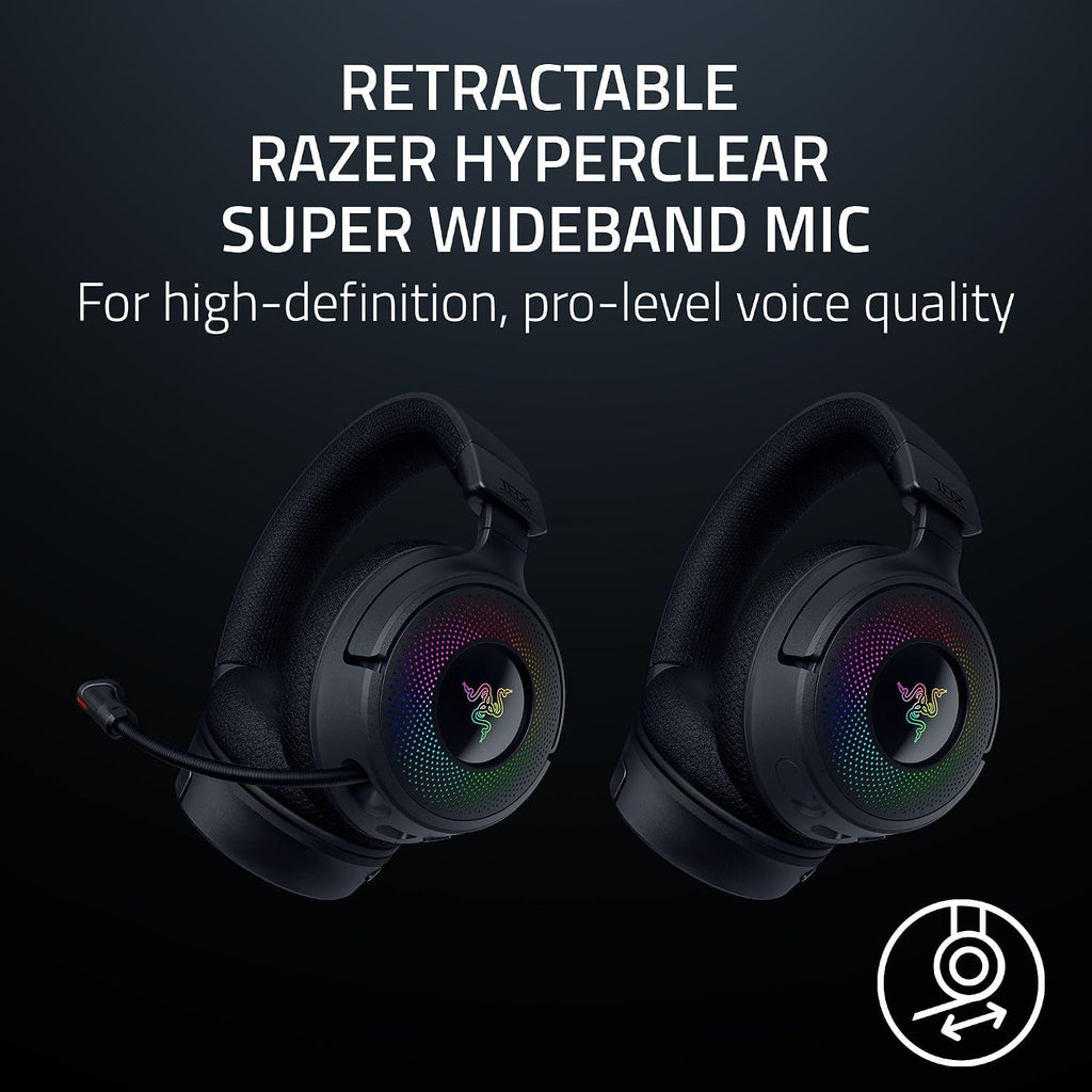 Razer Kraken V4 Wireless Gaming Headset — Black — product image 3