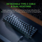 Razer Huntsman Mini Linear Optical Switches (Red) 60% Gaming Keyboard — Black — product image 5