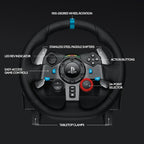 Logitech G29 Racing Wheel and Pedals — Black