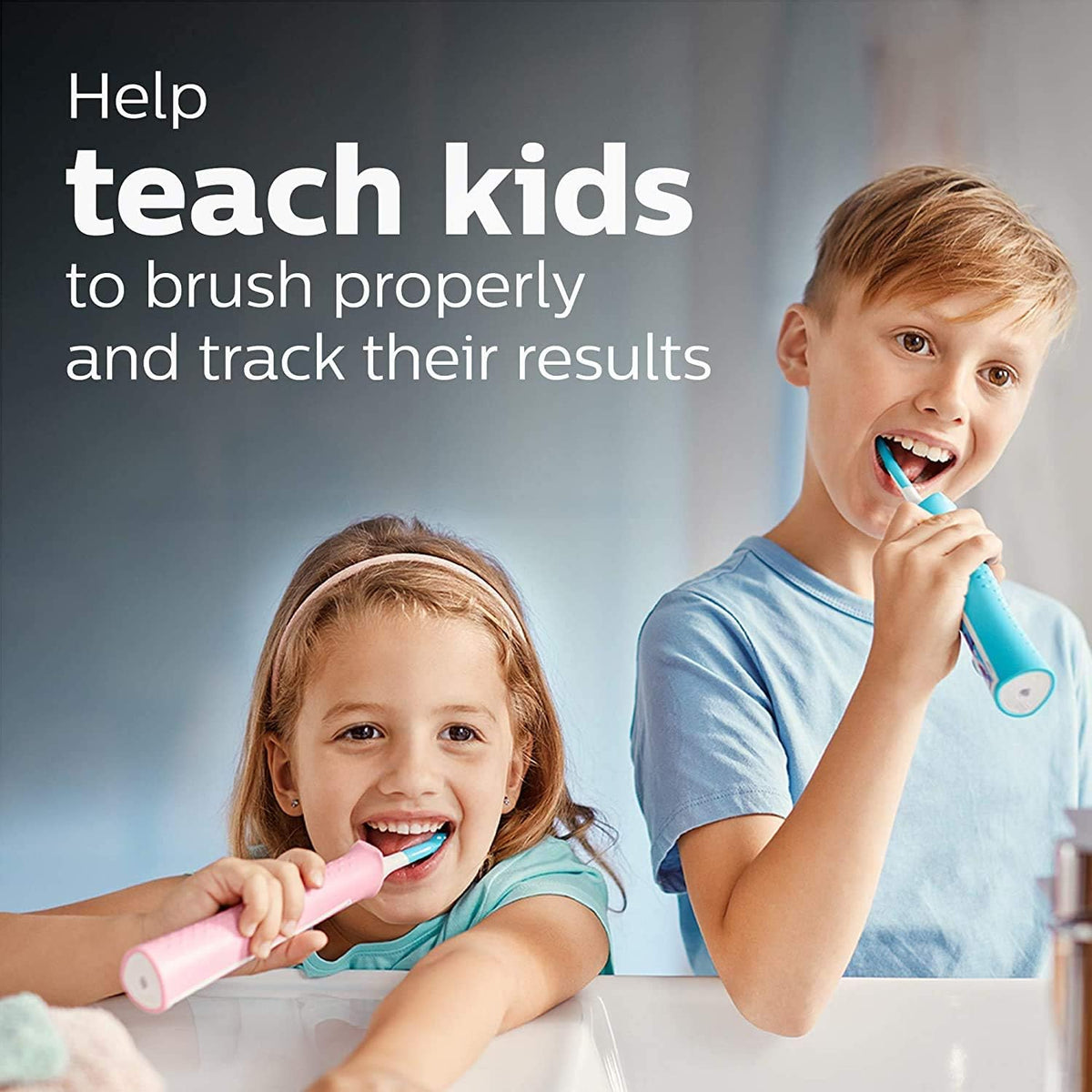 Philips Sonicare Philips for Kids Connected Sonic Electric Toothbrush — Turquoise