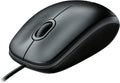 Logitech B100 Wired Mouse — Black