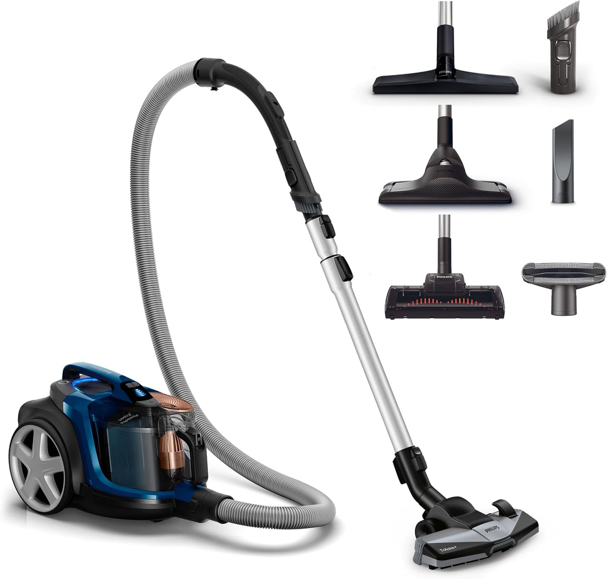Philips 7000 series FC9745/09 vacuum 2 L Cylinder vacuum Dry 900 W Bagless — Blue