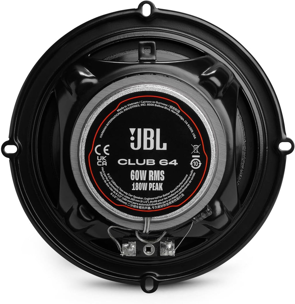 JBL Club 64 Gen 3 6.5-Inch Car Speaker Set