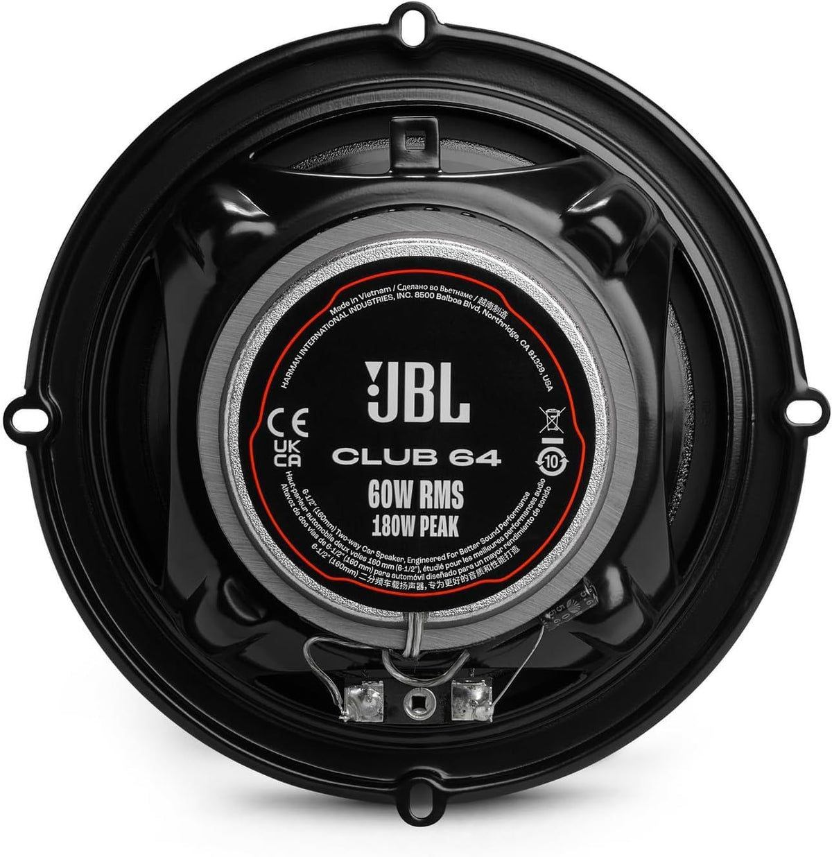 JBL Club 64 Gen 3 6.5-Inch Car Speaker Set