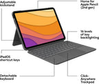 Logitech Combo Touch Keyboard Case for iPad Pro 12.9-inch 5th / 6th Gen — Graphite