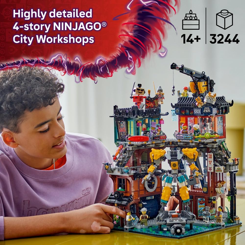 LEGO NINJAGO NINJAGO City Workshops 71837