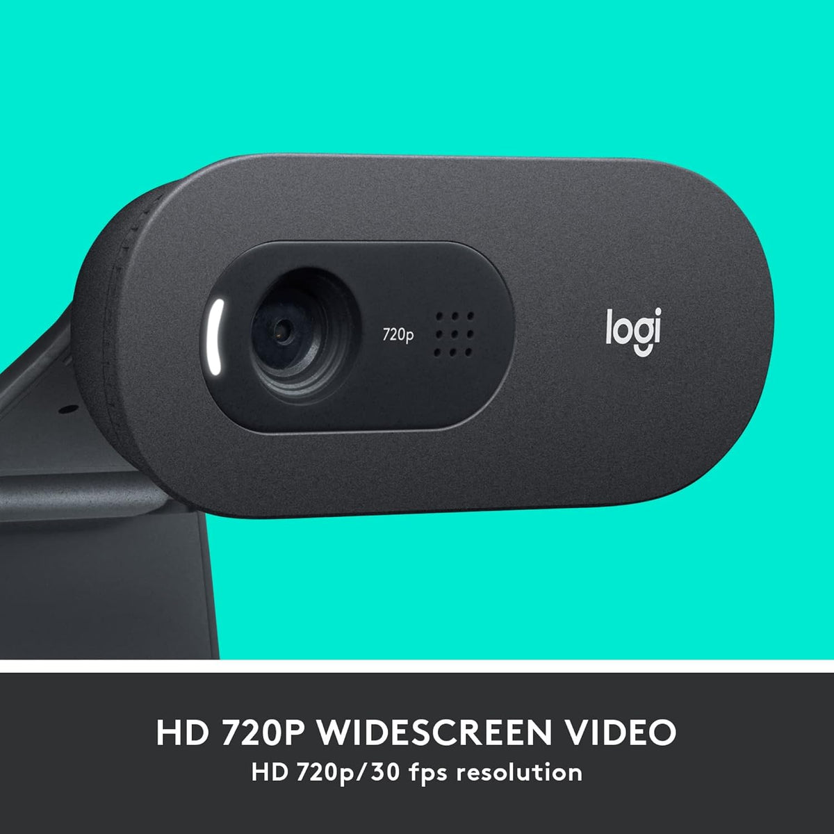 Logitech C505 Webcam — Black