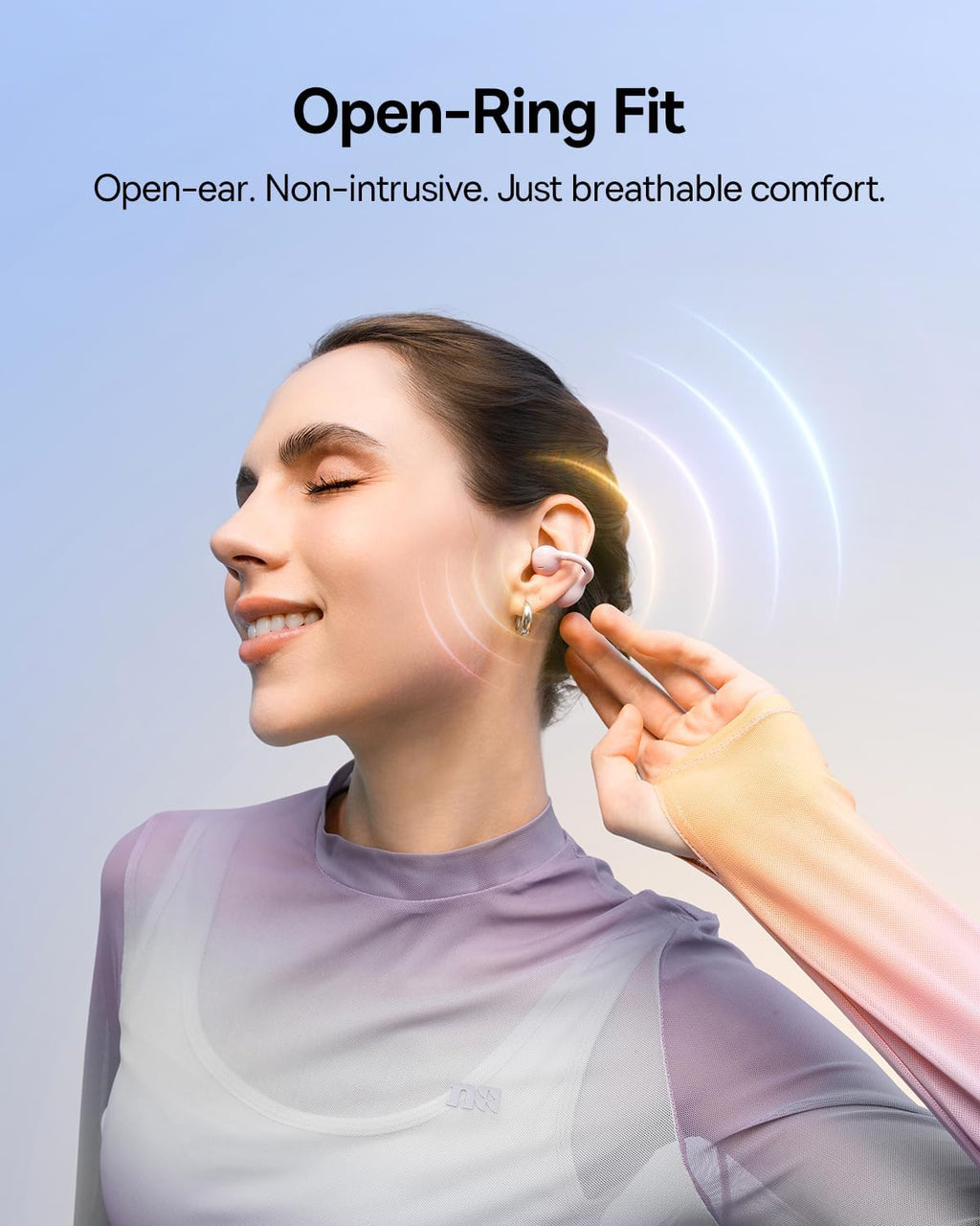 Baseus Bass BC1 Open-Ear Earbuds — Pink