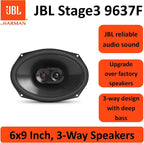 JBL Stage3 9637 6 x 9-Inch Car Speaker Set — Black