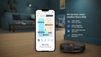 Philips Vacuum & Mop Robot, 4000Pa Suction, 200 Min Runtime, Empty Station — tan