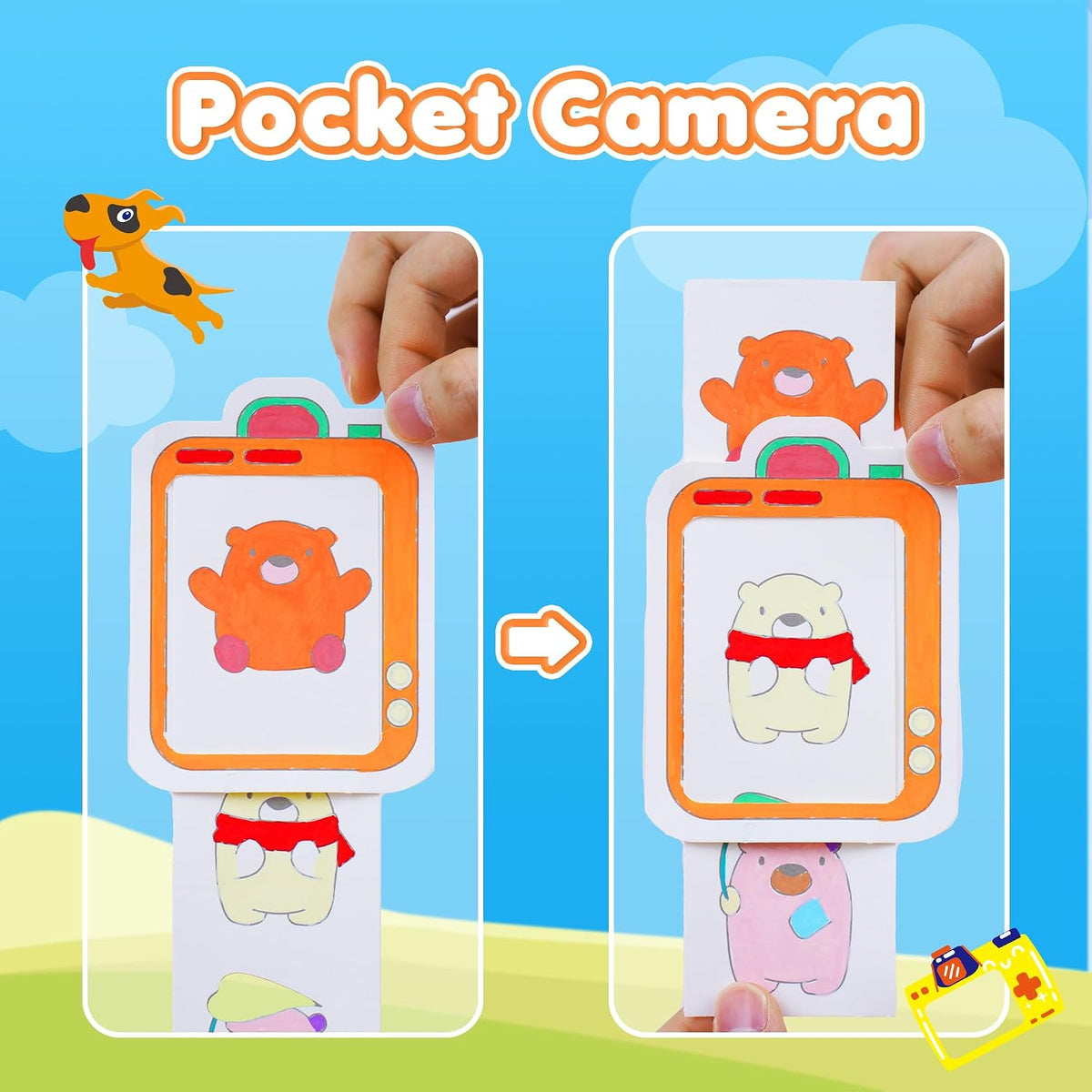 YPLUS Paint with Water Activity Books — Unicorn Camera
