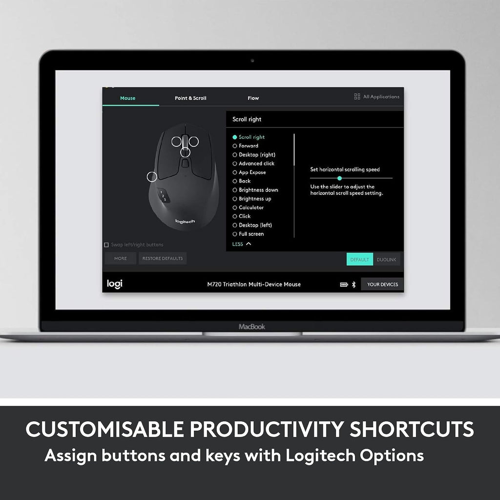 Logitech MK850 Keyboard and Mouse Combo — Black