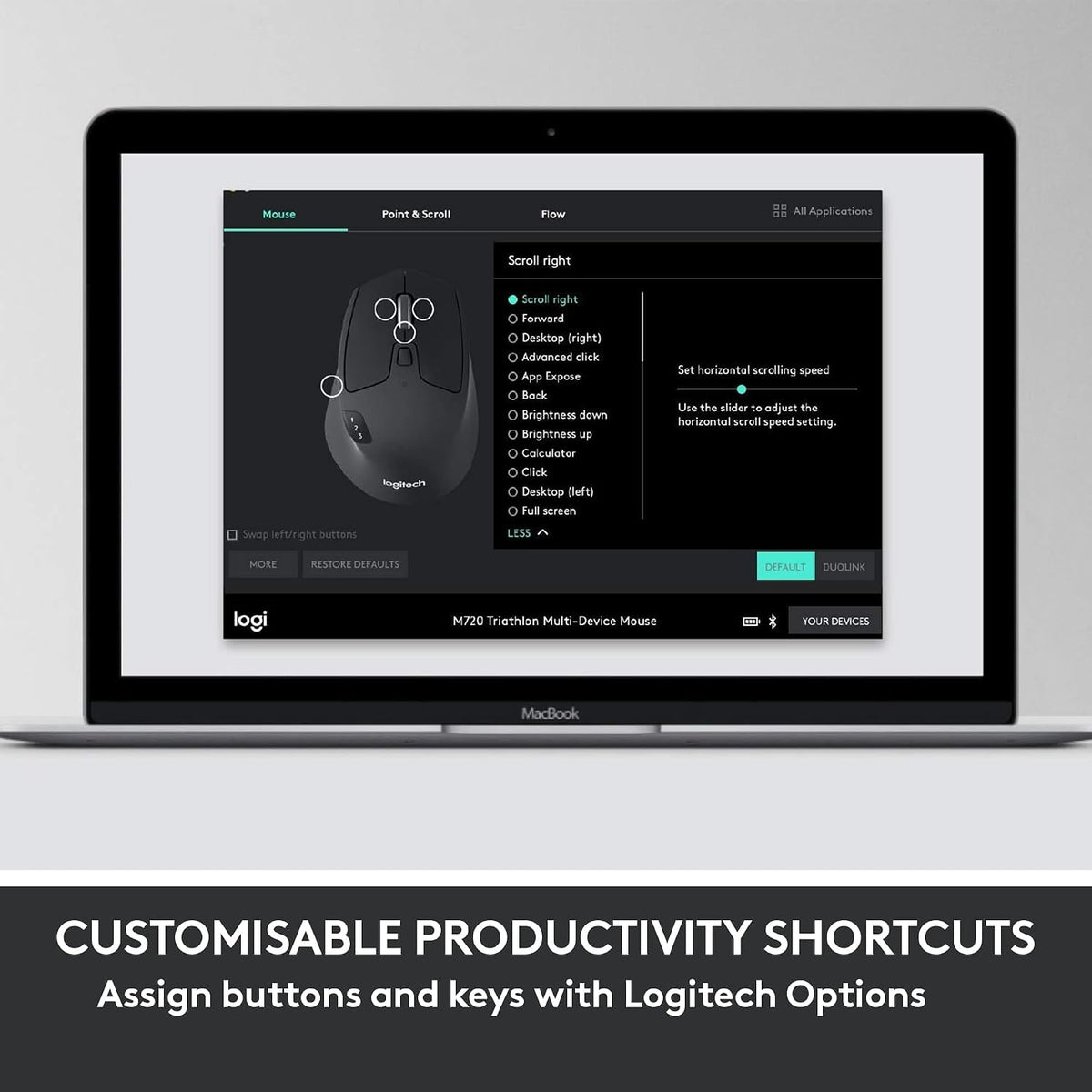 Logitech MK850 Keyboard and Mouse Combo — Black