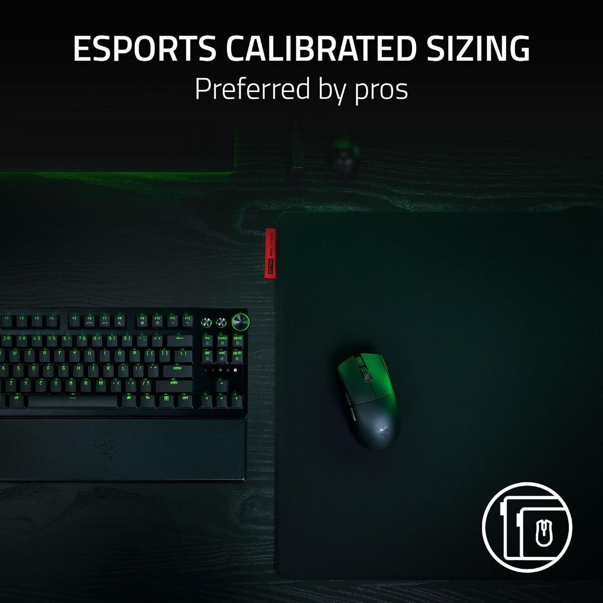 Razer Gigantus V2 Pro Soft Esports Gaming Mouse pad — Black — product image 5