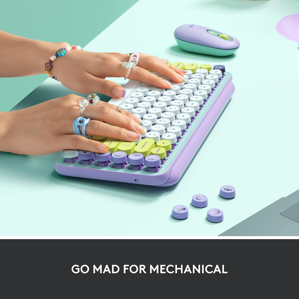 Logitech POP Keys Keyboard — Mint