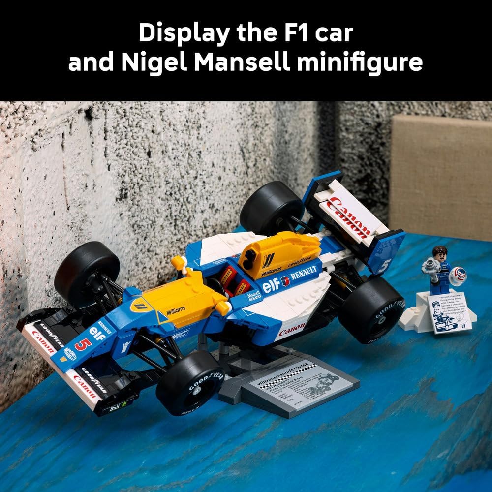 LEGO Icons Williams Racing FW14B & Nigel Mansell 10353 — image 7