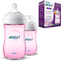 Philips - Avent Natural Baby Bottle, Pack Of 1 — pink, Translucent