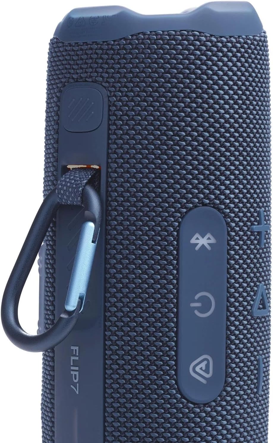 JBL Flip 7 with Megen Hardshell Case — Blue