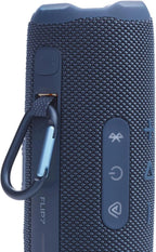 JBL Flip 7 with Megen Hardshell Case — Blue