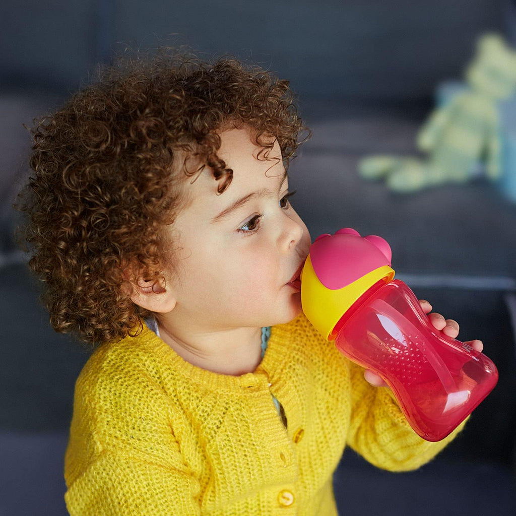 Philips AVENT SCF798/02 Straw Cup, Pink, Pack of 1 — Pink, Yellow