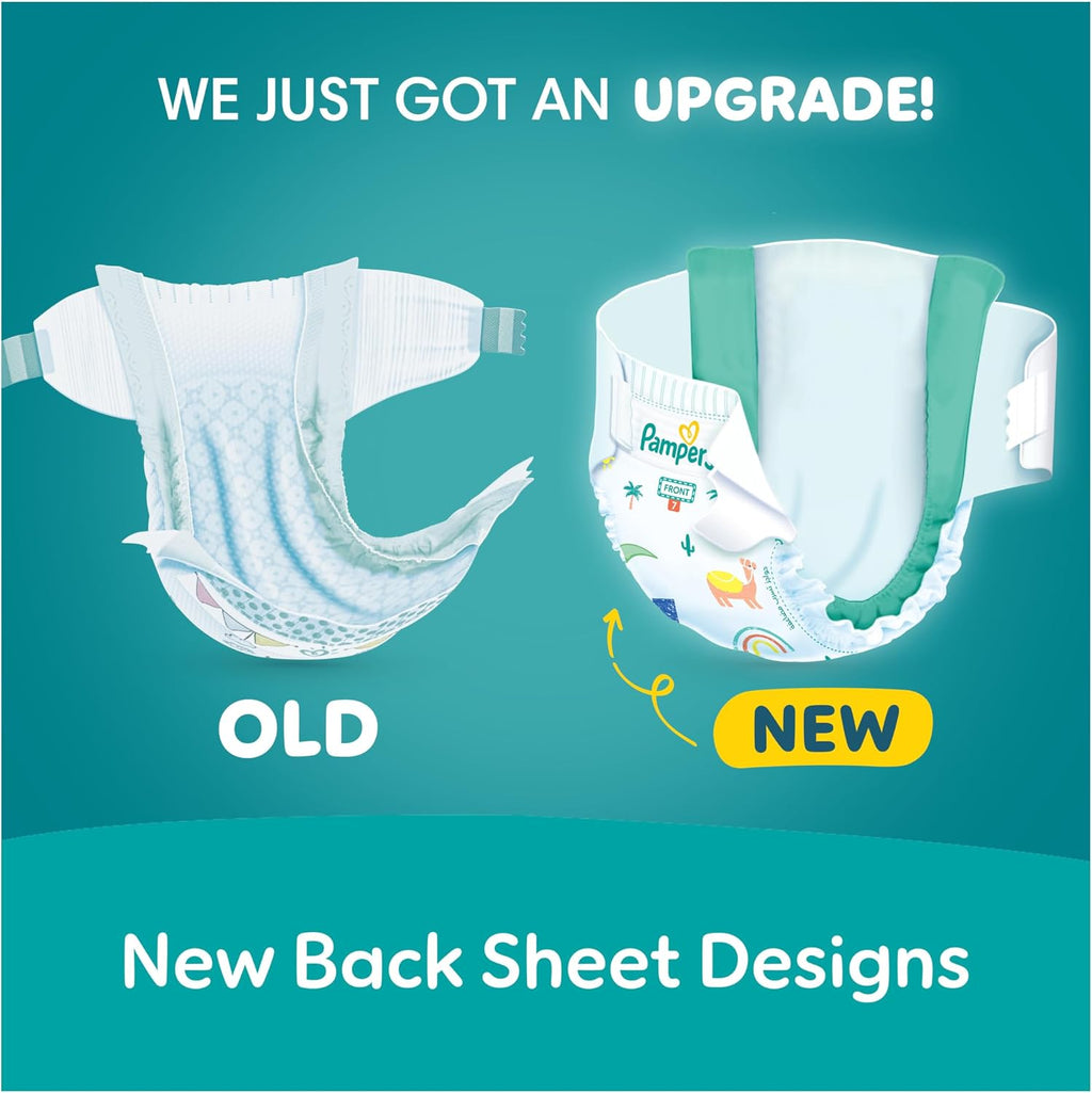 Pampers Rash Protection Aloe Taped Diapers, Size 7, 17+kg, Giant 42 Count