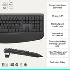 Logitech MK880 Keyboard and Mouse Combo — Graphite